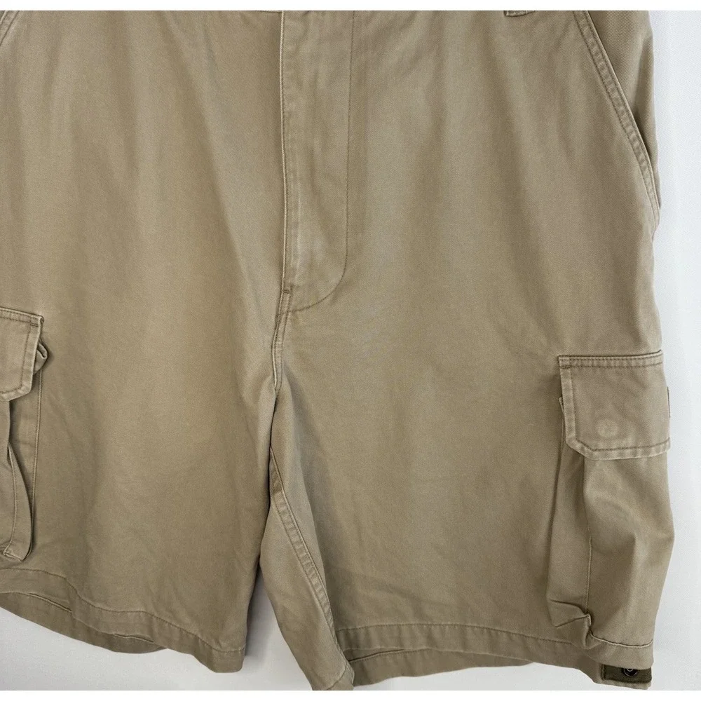 VTG Polo‎ Jeans Co Ralph Lauren Military Surplus Cargo Shorts Mens 40x10 Beige